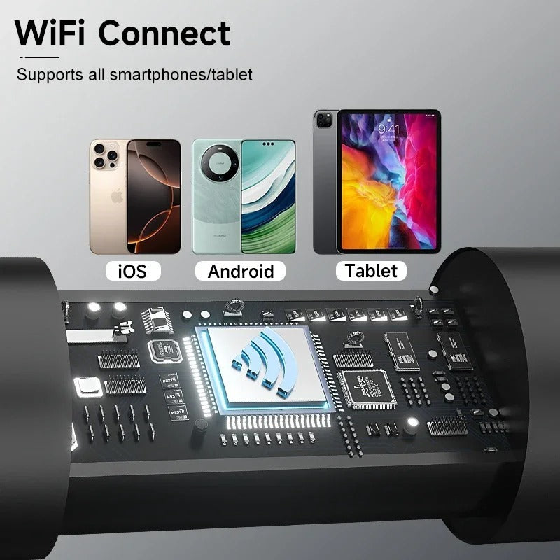 Wireless Smart Visual Ear Cleaner – 1296P HD Camera & LED Lights