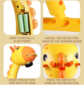 Children Projection Drawing Table