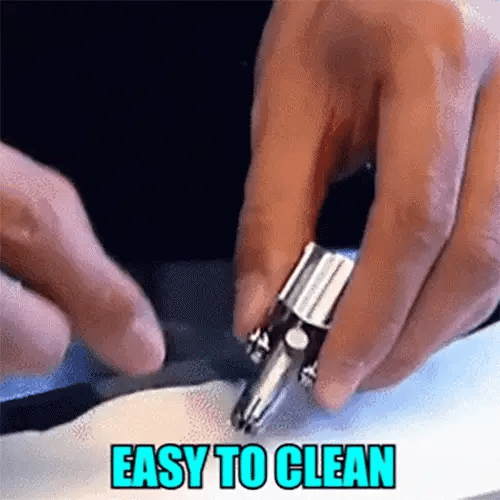 Manual Nose Hair Trimmer Mini Portable Stainless Steel